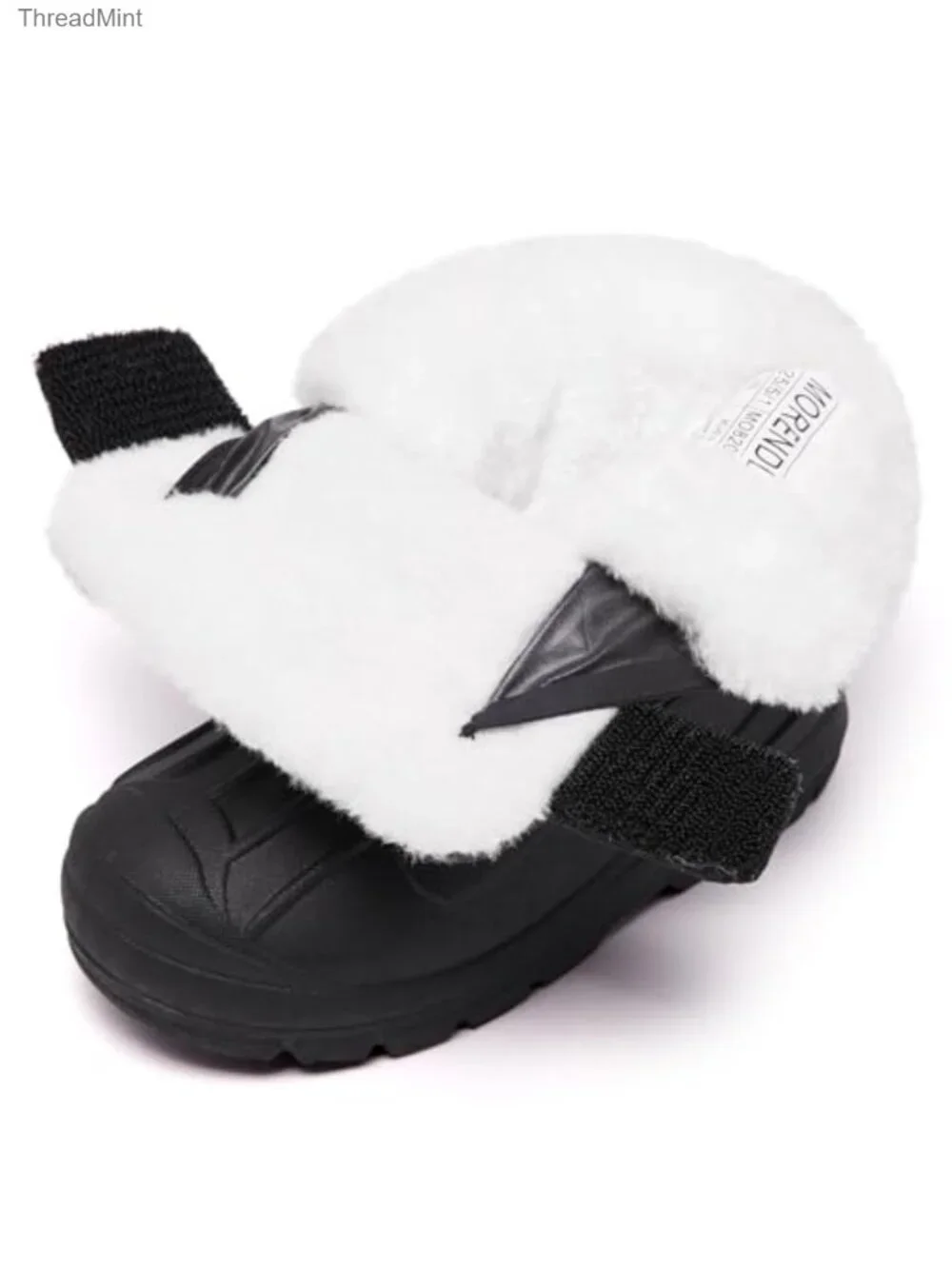 MORENDL Kids Waterproof Snow Boots Toddler Winter Boots Fur Lined
